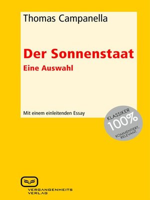 cover image of Der Sonnenstaat